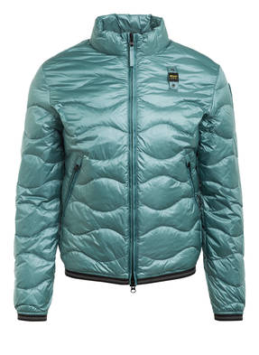 Blauer Lightweight-Daunenjacke