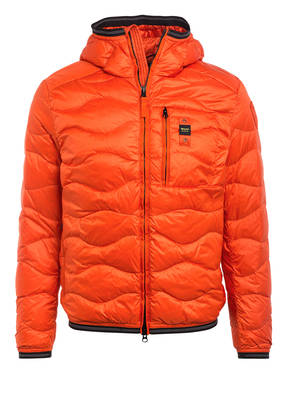 Blauer Lightweight-Daunenjacke