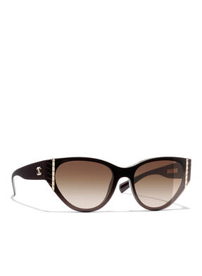 CHANEL Katzenaugenförmige Sonnenbrille
