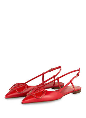 VALENTINO GARAVANI Sling-Ballerinas VLOGO