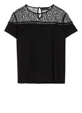 GUESS Top ALICIA mit Spitzenbesatz