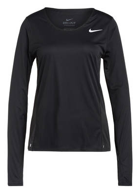 Nike Laufshirt mit Mesh-Einsätzen