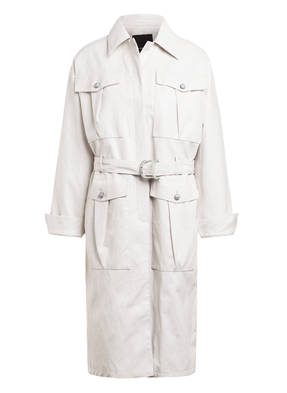 PINKO Trenchcoat DIPLOMATICA in Lederoptik