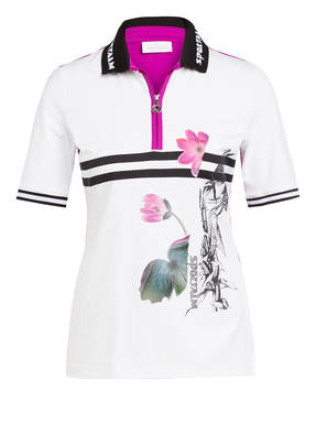 SPORTALM Poloshirt mit Schmucksteinbesatz