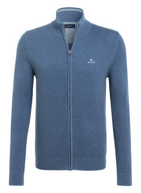 GANT Piqué-Strickjacke
