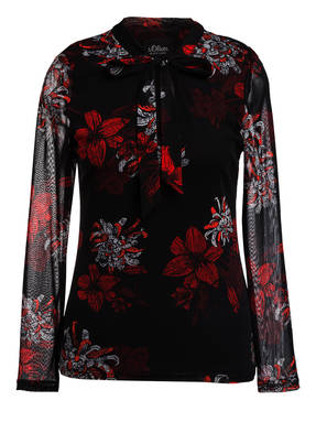 s.Oliver BLACK LABEL Longsleeve mit Schluppe