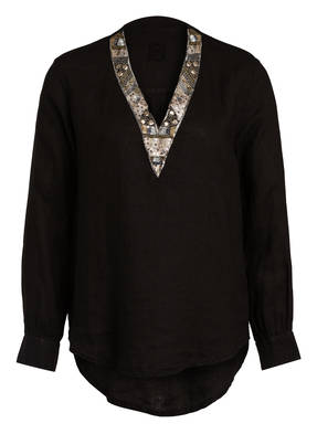 120%lino Blusenshirt aus Leinen