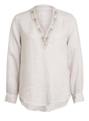 120%lino Blusenshirt aus Leinen