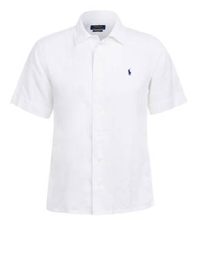 POLO RALPH LAUREN Halbarm-Hemd mit Leinen Custom Fit