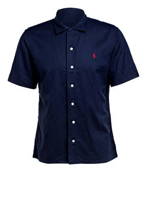 POLO RALPH LAUREN Halbarm-Hemd mit Leinen Custom Fit
