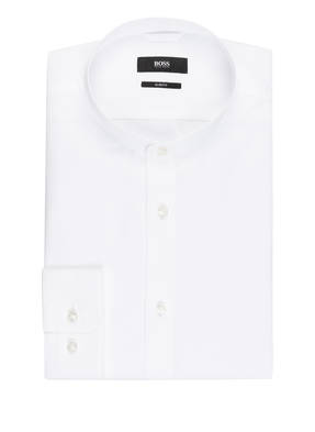 BOSS Hemd JORDI Slim Fit mit Stehkragen