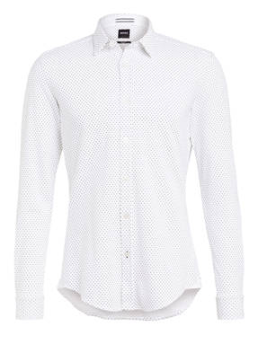 BOSS Piqué-Hemd RONNI Slim Fit