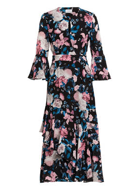 Erdem Seidenkleid mit 3/4-Arm