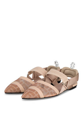 FENDI Sling-Ballerinas