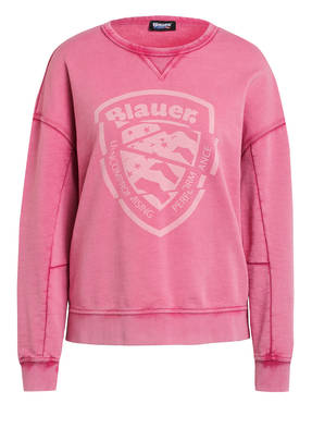 Blauer Sweatshirt