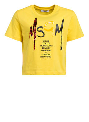 MSGM KIDS T-Shirt mit Paillettenbesatz