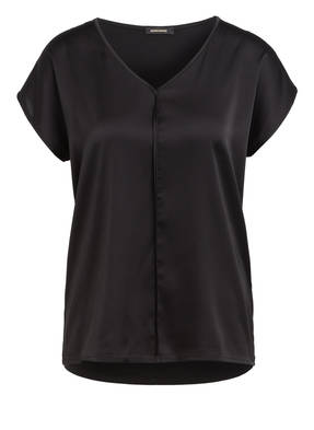 MORE & MORE Blusenshirt im Materialmix