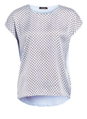 MORE & MORE Blusenshirt im Materialmix