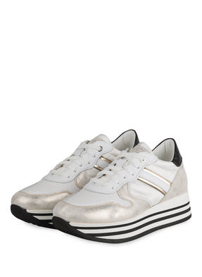 NO CLAIM Plateau-Sneaker BLUE S15