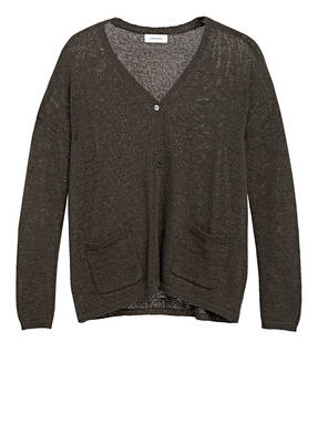 DARLING HARBOUR Strickjacke mit Leinen
