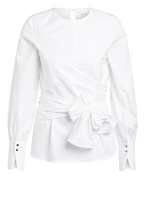 MYKKE HOFMANN Blusenshirt TAYEN in Wickeloptik