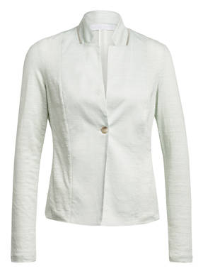 FABIANA FILIPPI Leinenblazer mit Perlenbesatz