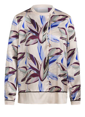 IVI collection Oversized-Blusenshirt LEAVES aus Seide