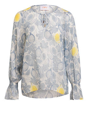 IVI collection Blusenshirt FRUITY aus Seide mit Glitzergarn