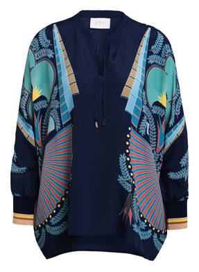 IVI collection Oversized-Blusenshirt PROVENCE mit Seide