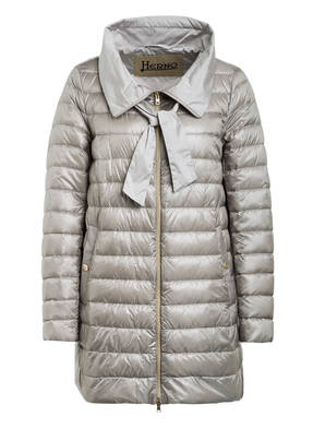 HERNO Lightweight-Daunenjacke TEFFETA im Materialmix