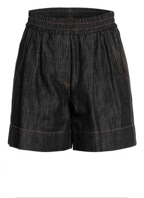BRUNELLO CUCINELLI Jeans-Shorts mit Schmucksteinbesatz