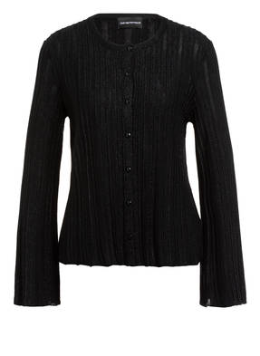 EMPORIO ARMANI Strickjacke mit Glitzergarn