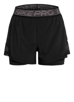 Nike 2-in-1-Shorts PRO FLEX mit Mesh-Einsätzen