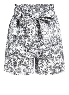 Mrs & HUGS Paperbag-Shorts aus Leinen