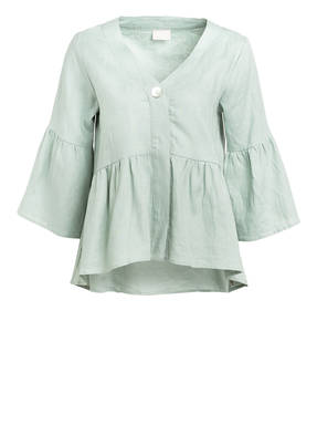 Mrs & HUGS Leinenbluse mit 3/4-Arm