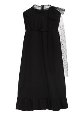 RED VALENTINO Kleid mit Volantbesatz