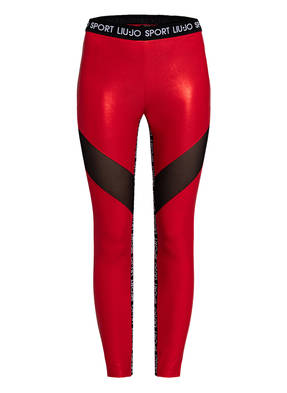 LIU JO 7/8-Tights mit Mesh-Einsätzen
