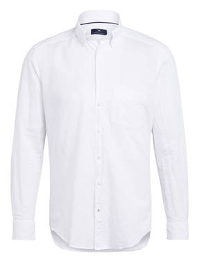 STROKESMAN'S Hemd Modern Fit mit Leinen