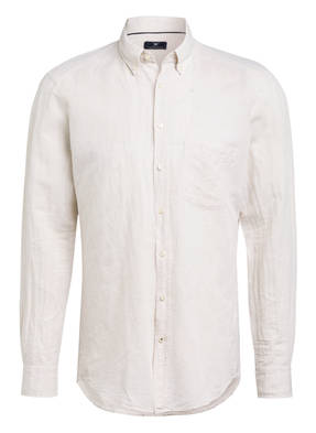 STROKESMAN'S Hemd Modern Fit mit Leinen