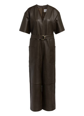 REMAIN BIRGER CHRISTENSEN Leder-Jumpsuit DALMINE