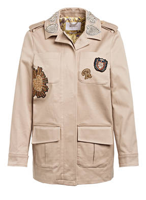 rich&royal Fieldjacket mit Schmucksteinbesatz