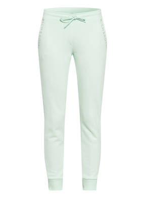 rich&royal 7/8-Sweatpants mit Schmucksteinbesatz