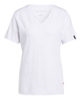 TRUE RELIGION T-Shirt mit Leinen