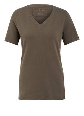 TRUE RELIGION T-Shirt mit Leinen