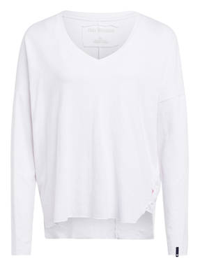 TRUE RELIGION Longsleeve mit Leinen