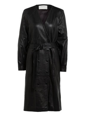 MUNTHE Wickelkleid ESMERALDAS aus Leder