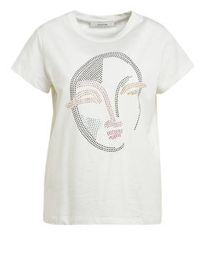 MUNTHE T-Shirt ELISA mit Schmucksteinbesatz