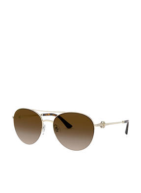 BVLGARI Sunglasses Sonnenbrille BV6132B mit Schmucksteinbesatz