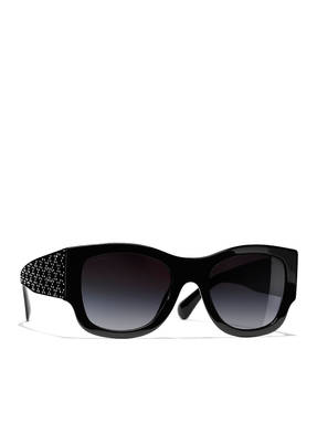 CHANEL Rechteckige Sonnenbrille