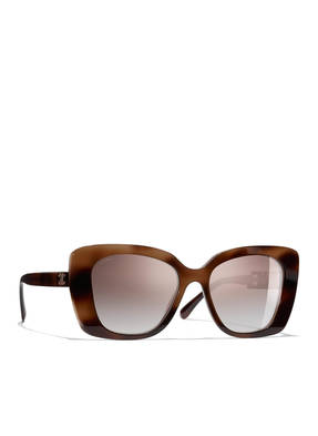 CHANEL Quadratische Sonnenbrille